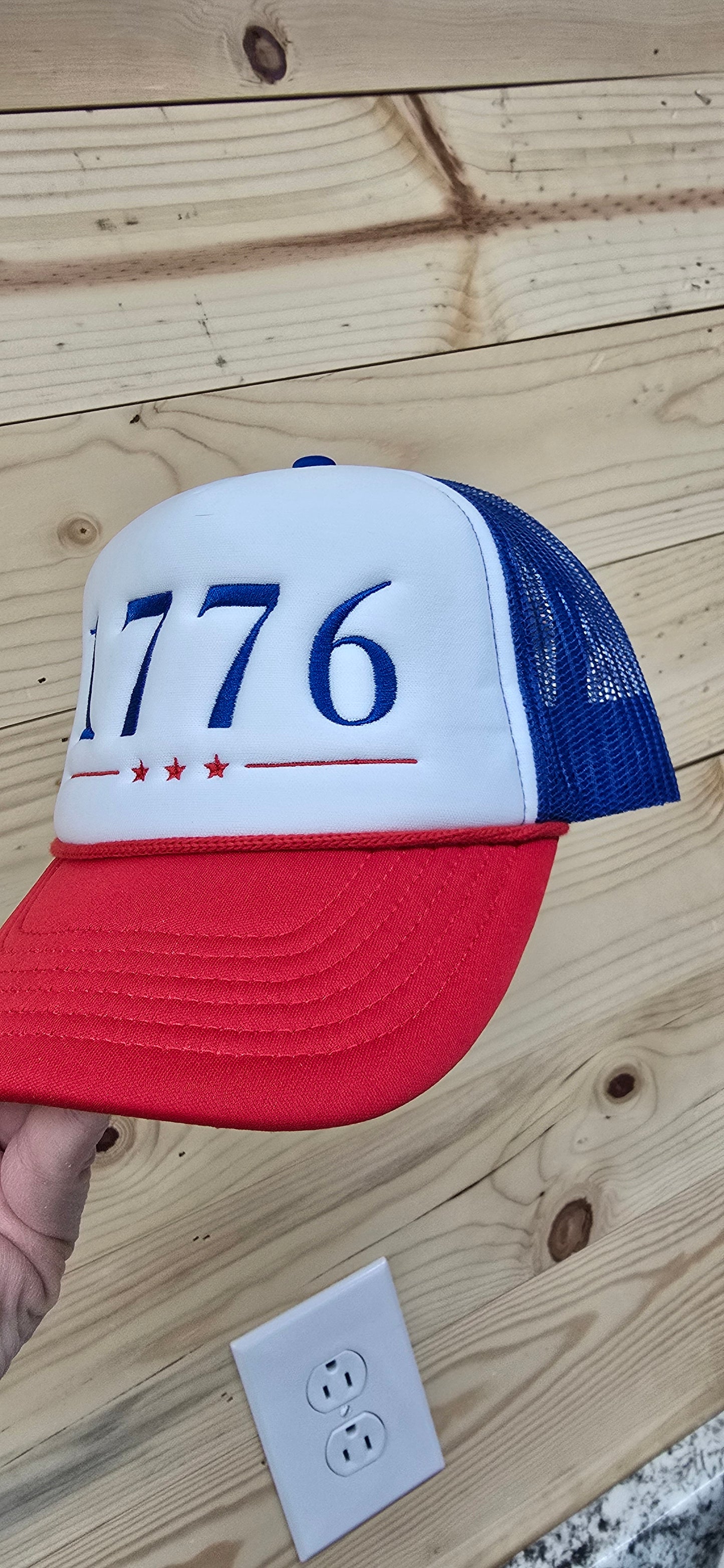 Vintage Style Patriotic Hat for 4th of July Celebration