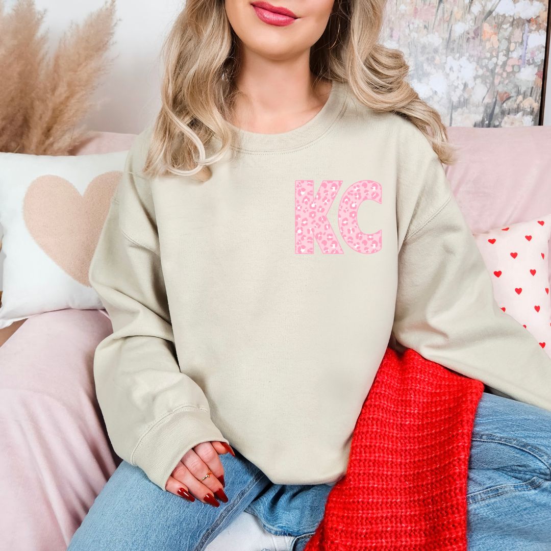 Leopard Letters KC DTF shirt