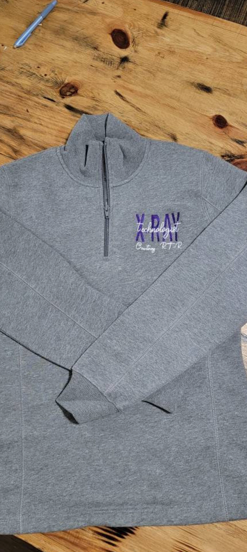 Embroidered Sweatshirt for Nurse