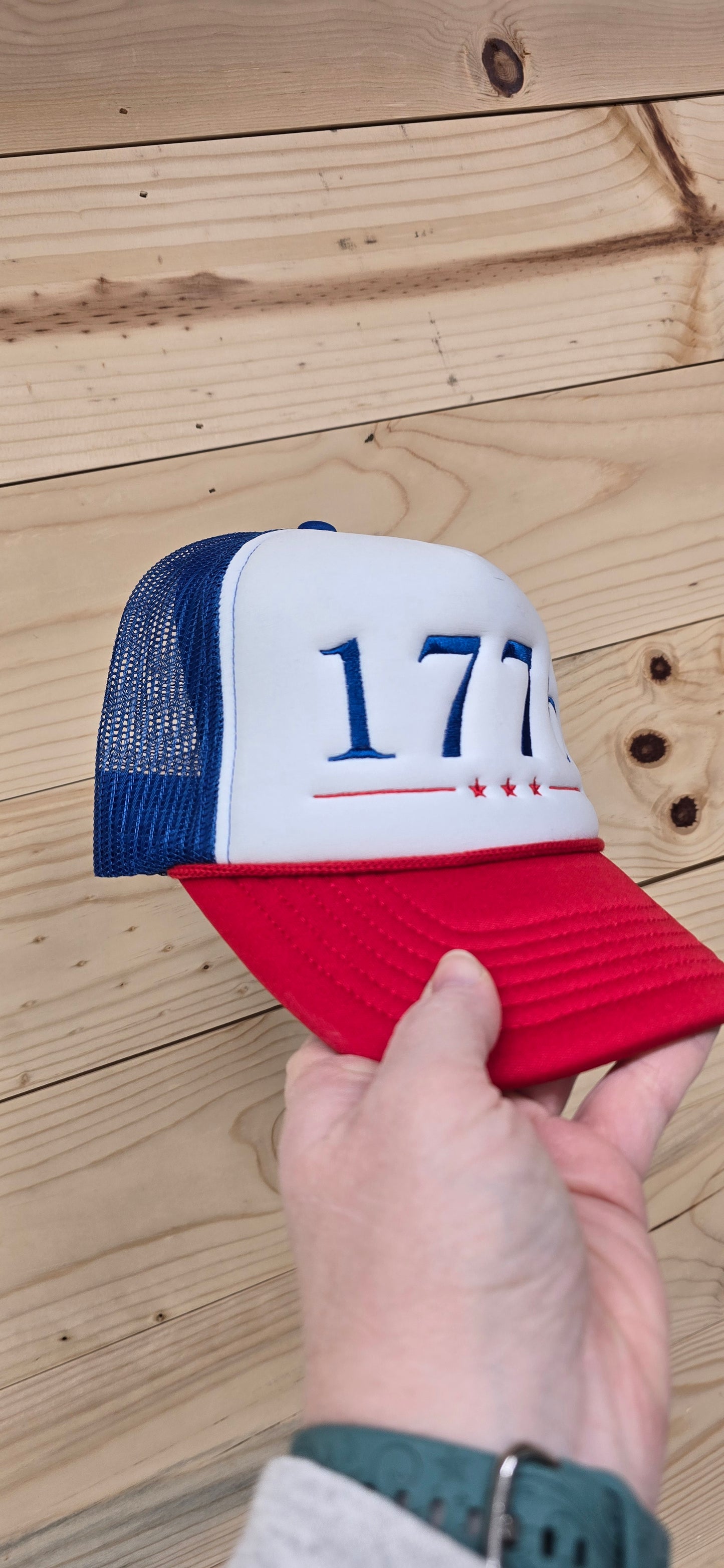 Vintage Style Patriotic Hat for 4th of July Celebration