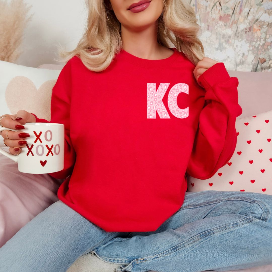 Leopard Letters KC DTF shirt