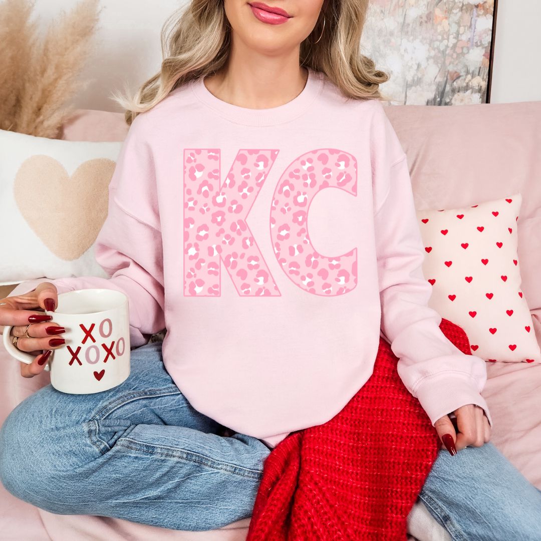 Leopard Letters KC DTF shirt