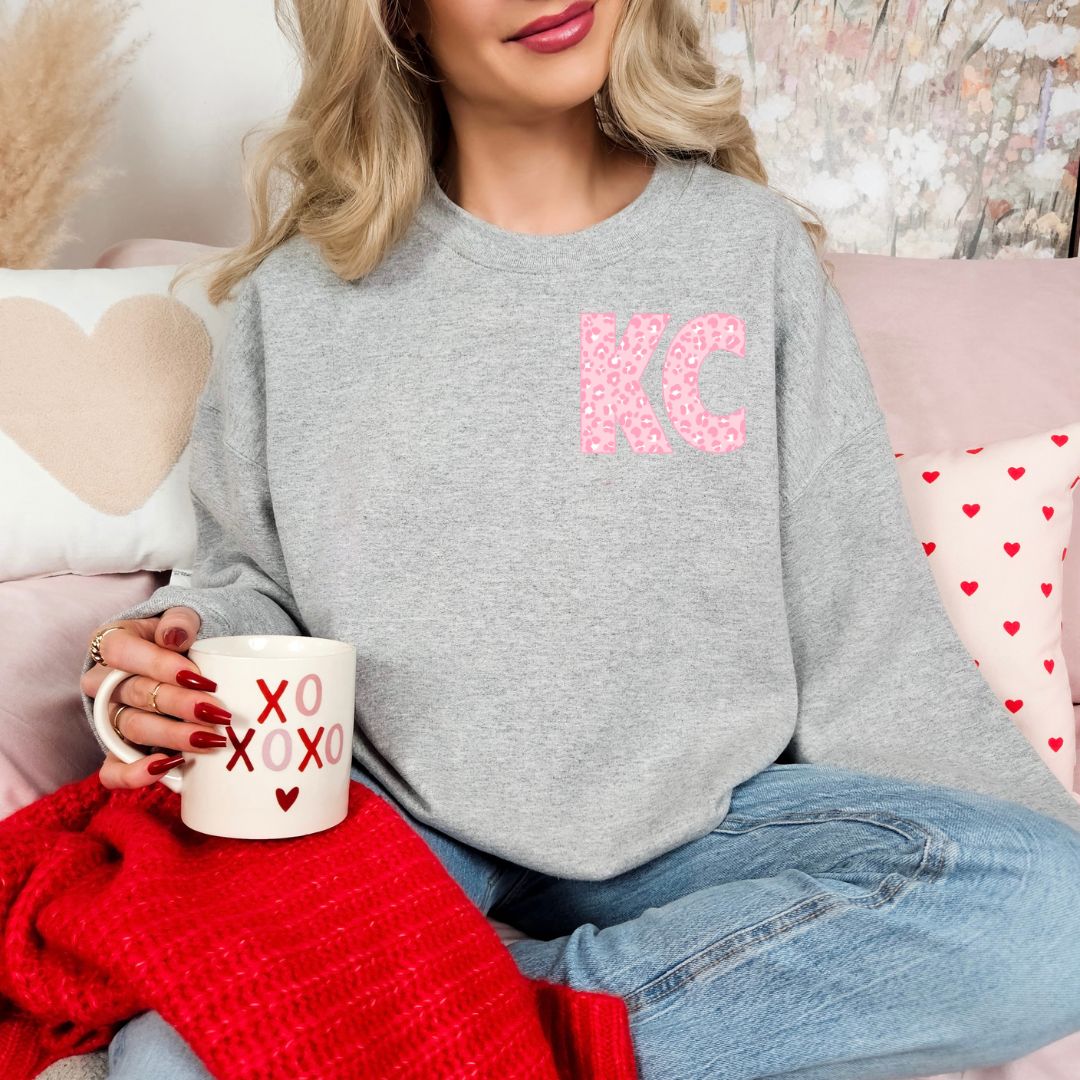 Leopard Letters KC DTF shirt