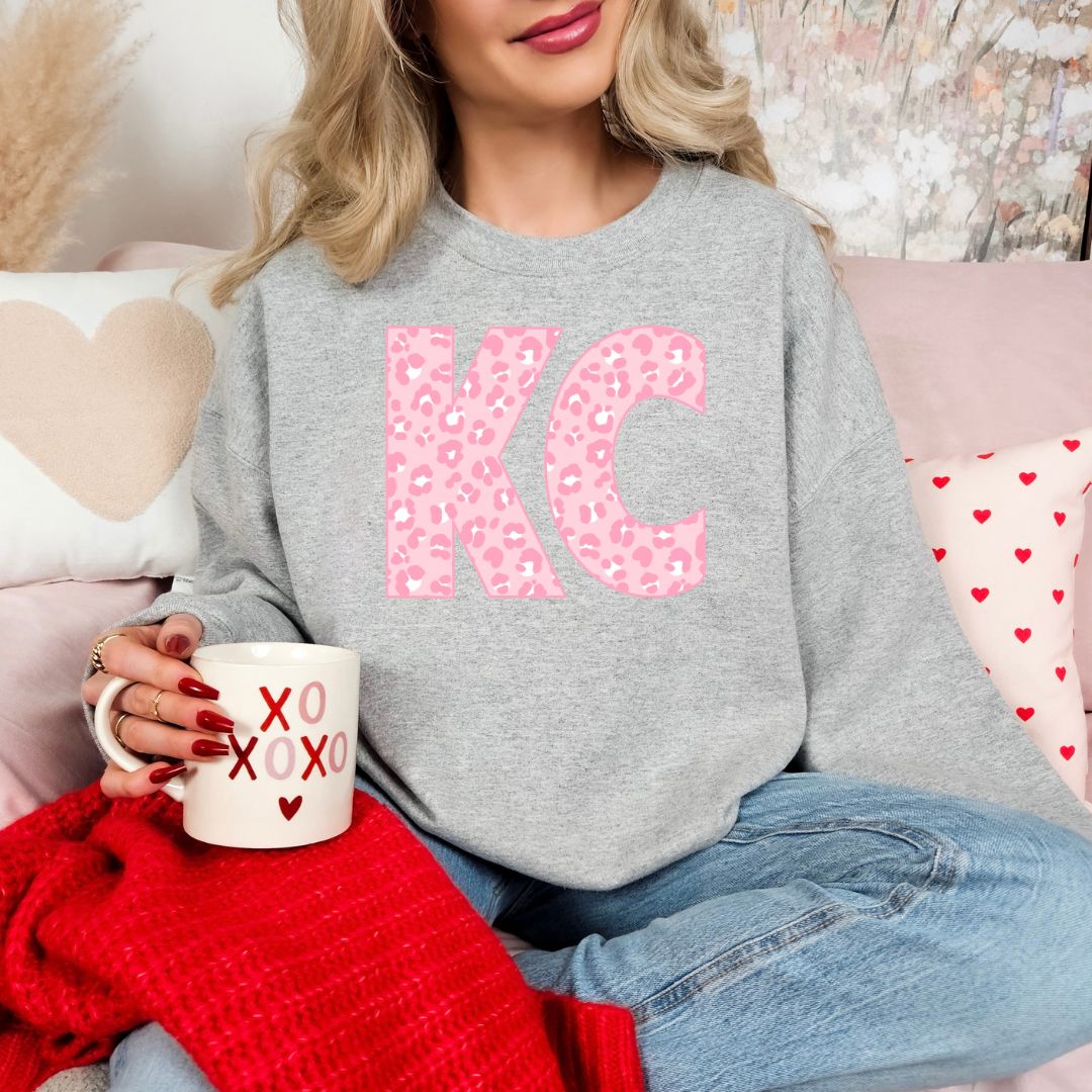 Leopard Letters KC DTF shirt