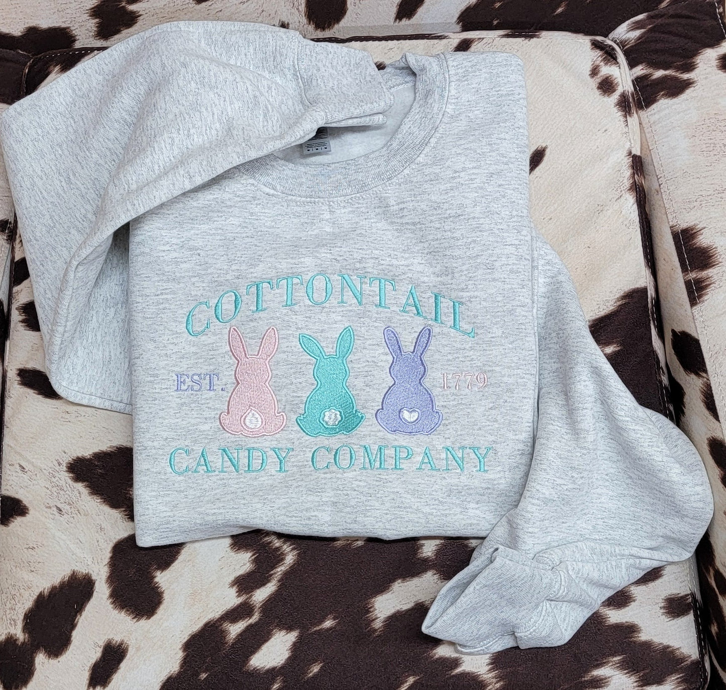 Cottontail Candy CO Embroidered