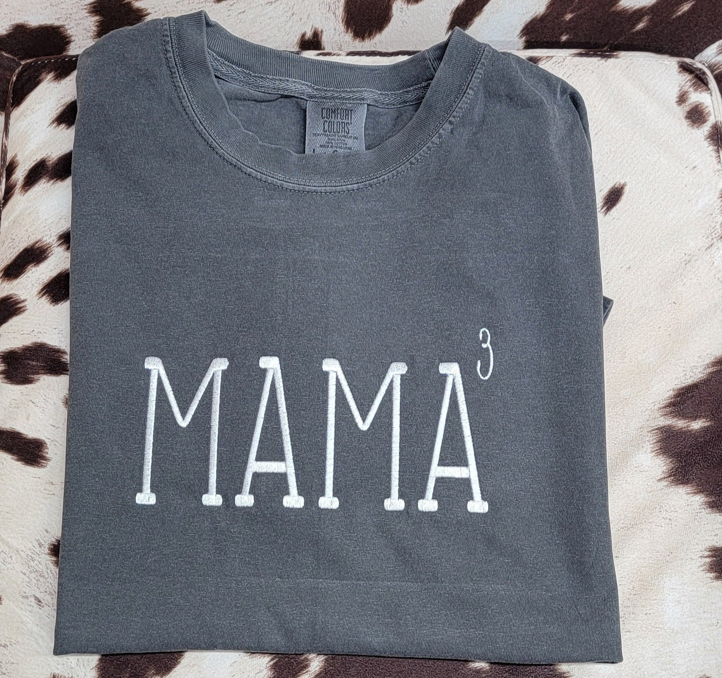 MAMA to the Custom power embroidery