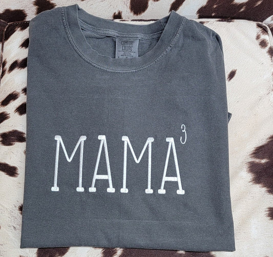 MAMA to the Custom power embroidery