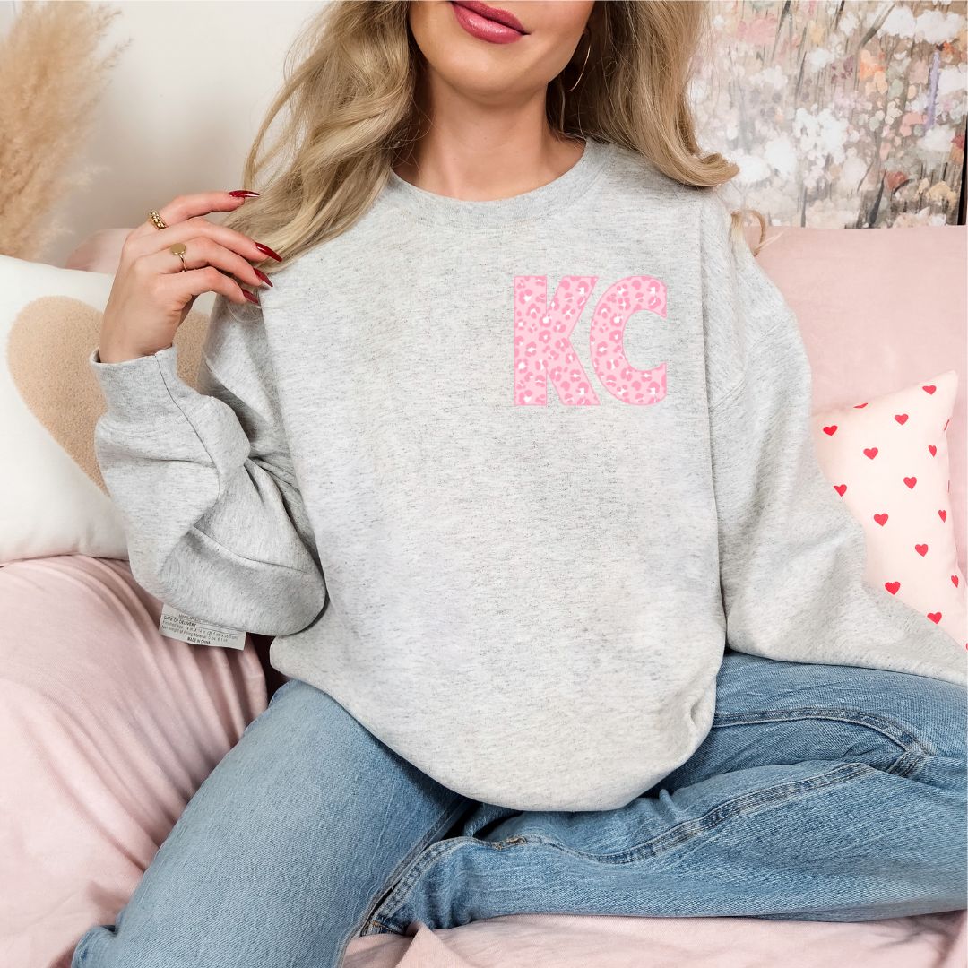 Leopard Letters KC DTF shirt