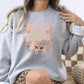 Bless Our Farm Sweatshirt | Inspirational Farm Quote Shirt with Goat and Floral Design | Christian Country Living Pullover