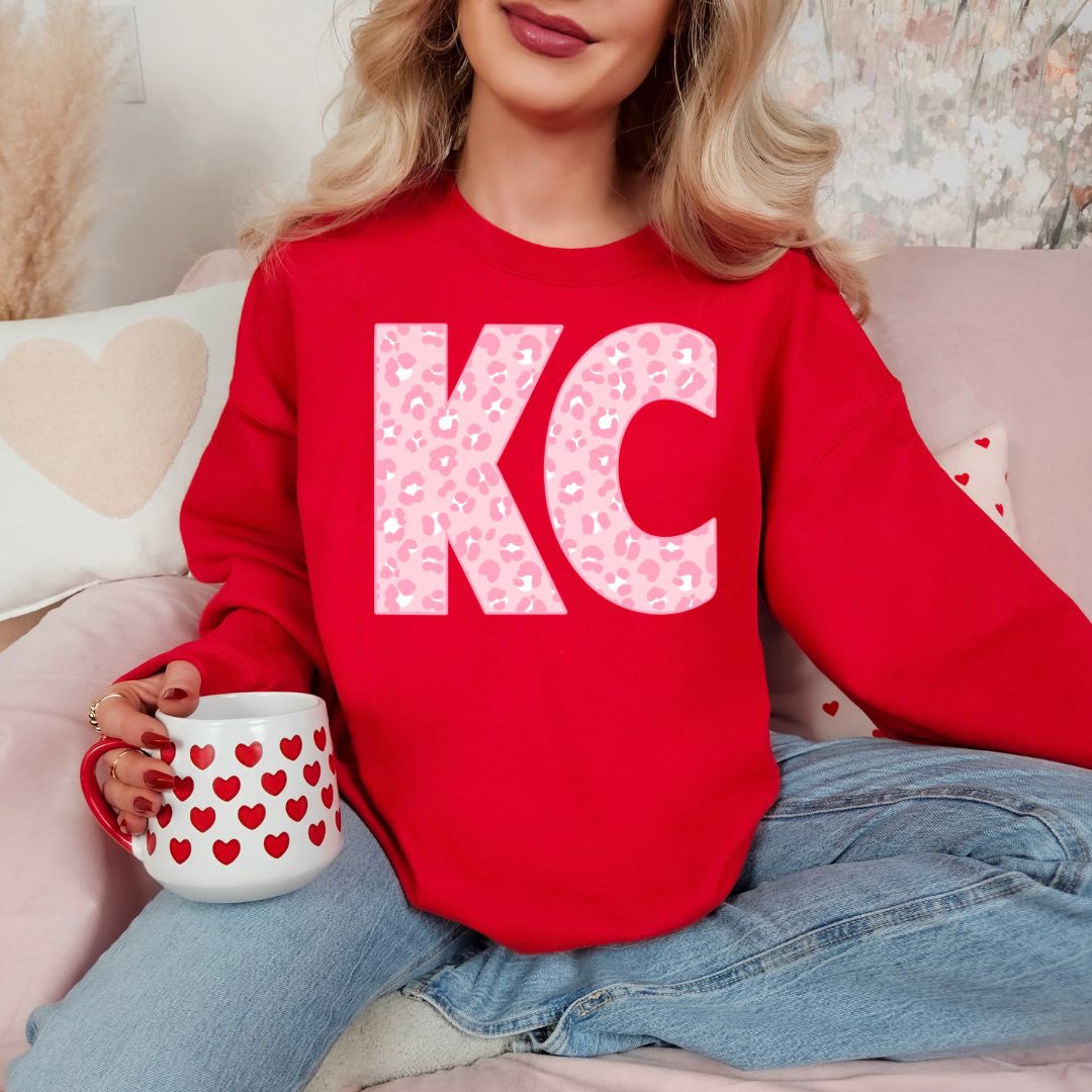Leopard Letters KC DTF shirt
