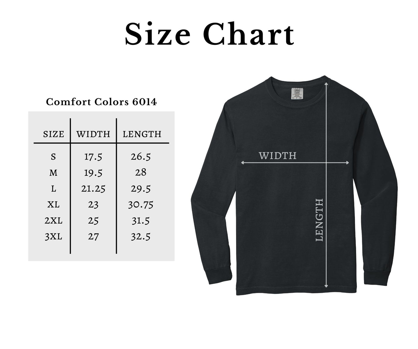 Custom Comfort Colors Long Sleeve Tshirt Football Game Day Embroidered