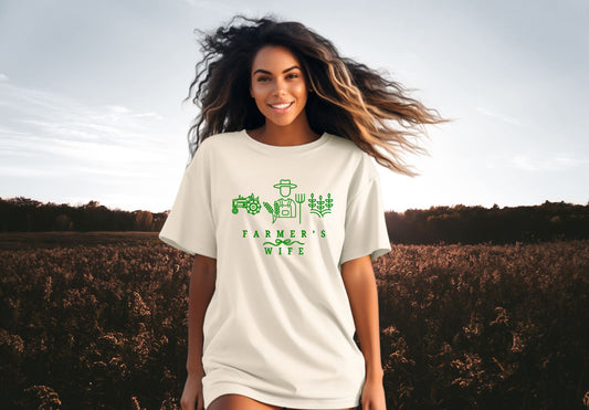 Vintage-Inspired Farmers' Wife Shirt with Trendy Embroidery