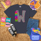 Rainbow Wildcats Bow Spirit Shirt | Checkered Game Day Graphic Tee | Back to School Team Pride Tee (Copy) (Copy) (Copy) (Copy) (Copy)