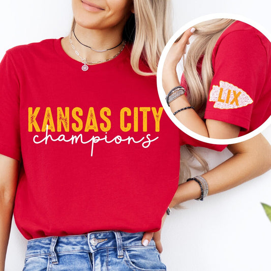 KC LIX with sleeve detail GILDAN