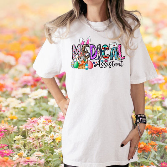 Easter Medical Assistant opt 2 DTF shirt