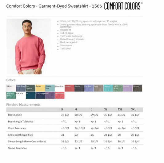 Custom Embroidered Crewneck Sweatshirt for Nurses