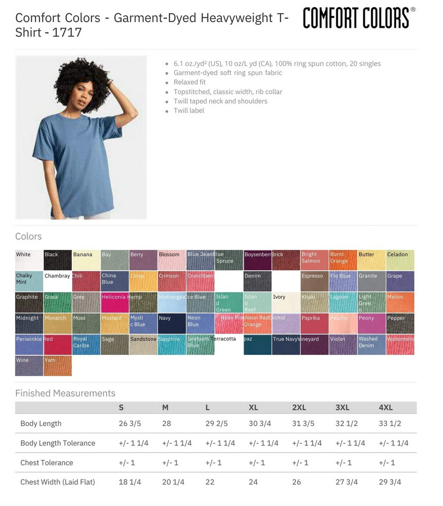 Custom Comfort Colors Baseball Sweatshirt