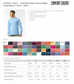 Kansas City Retro Style Comfort Colors Crewneck Embroidery