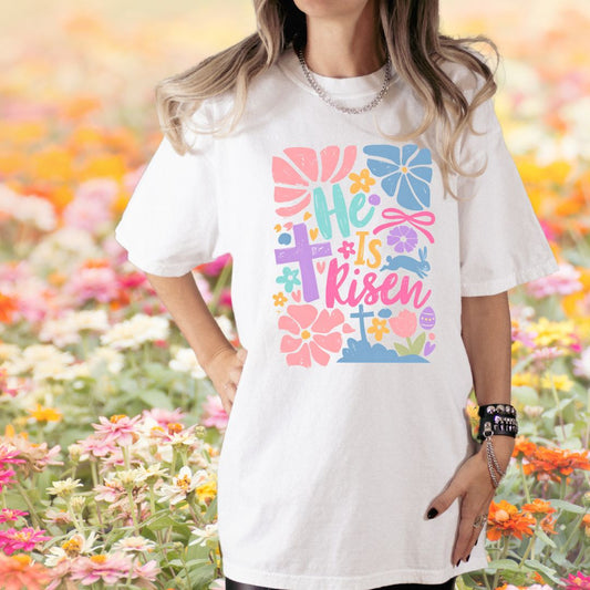 He is Risen DTF Print shirt