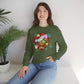 Highland cow Christmas, cute cow christmas shirt, highland cow shirt, long sleeve highland cow shirt, cow christmas light shirt