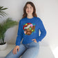 Highland cow Christmas, cute cow christmas shirt, highland cow shirt, long sleeve highland cow shirt, cow christmas light shirt
