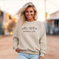 Baseball Life Embroidered Sweatshirt, Baseball Mom Crewneck, Game Day Graphic Icons, Softball Life Shirt, Comfort Fit Baseball Fan Apparel