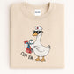 Funny Nurse Goose Sweatshirt, Cute Medical Animal Graphic, Healthcare Worker Gift, Goose in Sunglasses with Blood Pressure Cuff, Trendy MA