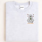 Cold Boo Coffee Ghost Embroidery Sweatshirt | Halloween Fall Coffee Lover Shirt | Spooky Cute Ghost Crewneck | Cozy Autumn Pullover
