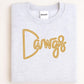 Dawgs Puff Embroidery Sweatshirt | Cozy Game Day Crewneck | Unisex Football Fan Pullover | Custom Team Spirit Gift for Fall & Winter