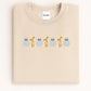 Cute Ghost and Bow Embroidery Sweatshirt • Halloween Crewneck • Fall Ghost Shirt • Cozy Autumn Embroidered Pullover for Women