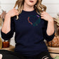 Spooky Season Nurse Sweatshirt • Halloween Stethoscope Embroidery • Fall Medical Crewneck • Cute Nurse Gift • Autumn Work Apparel