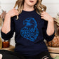 Eagle Mascot Embroidered Sweatshirt, School Spirit Crewneck, Sports Team Fan Apparel, Custom School Pride Shirt, Game Day Outfit