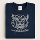 Embroidered Vintage Wildcat Mascot Crewneck Sweatshirt | Unisex School Spirit Team Apparel | Custom Sports Game Day Outfit | Gift for Fans