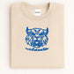 Embroidered Vintage Wildcat Mascot Crewneck Sweatshirt | Unisex School Spirit Team Apparel | Custom Sports Game Day Outfit | Gift for Fans