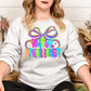 Colorful Nurse Practitioner Shirt | Neon Bow Graphic Tee | Medical Staff Appreciation Gift | Healthcare Worker DTG T-Shirt Unisex