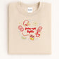 Friday Night Lights Embroidery Sweatshirt | Game Day Football Shirt | Cozy Fall Stadium Top | Cheer Band Pep Rally Outfit