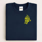 Embroidered left chest vintage Mascot Crewneck Sweatshirt | Unisex School Spirit Team Apparel | Custom Sports Game Day Outfit, Gift for Fans