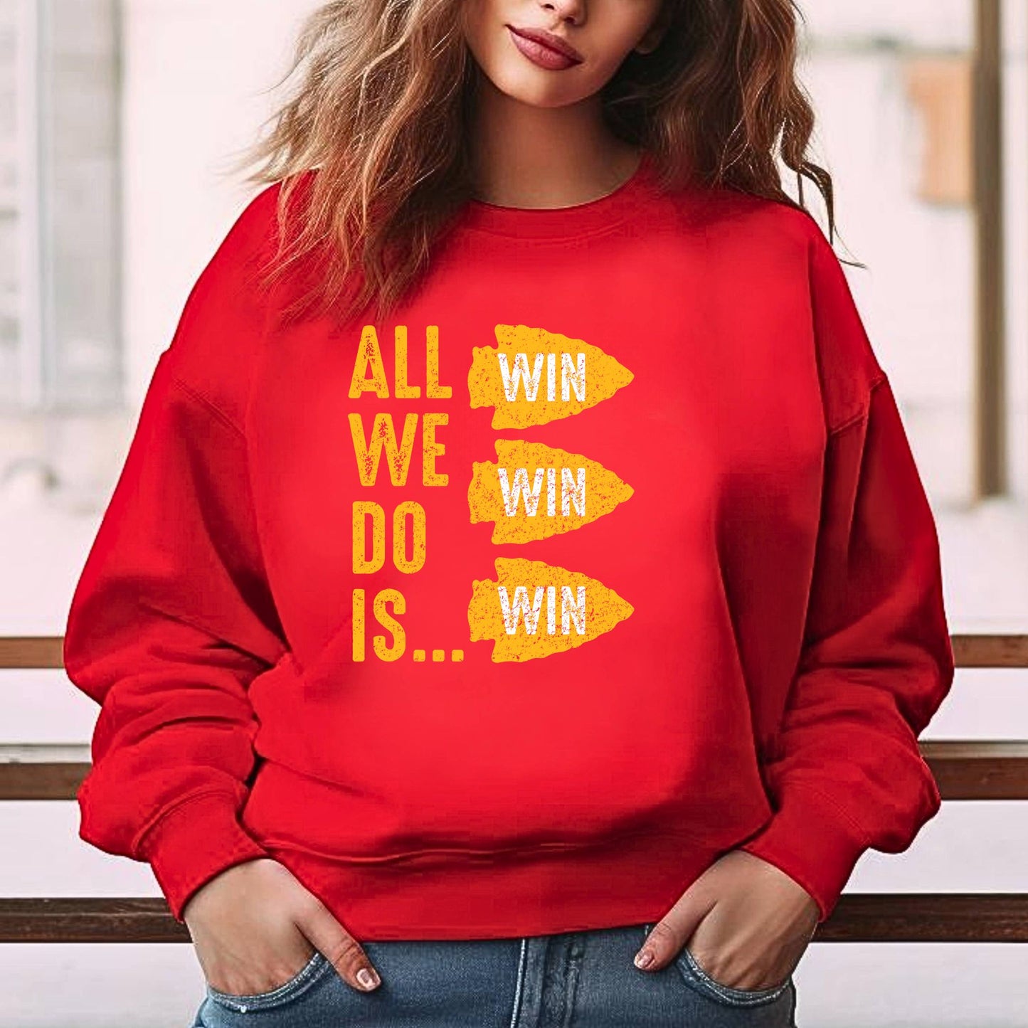 KC All We Do Is WIN WIN WIN COMFORT COLORS BRAND