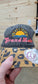 Personalized Lake life ponytail hat,custom hat embroidered